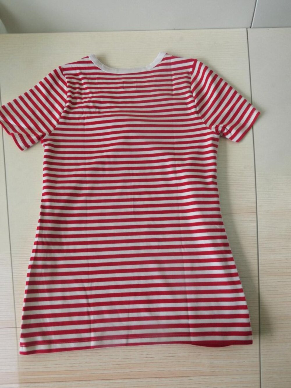GAP - Maternity Modern Crewneck T-Shirt, Size Large, Red/White Stripes, NWOT - Picture 9 of 9